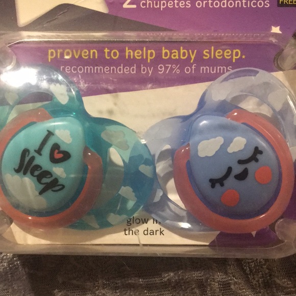 Sweet Dreams Pacifier Set - Picture 1 of 3